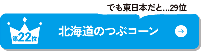 第22位 北海道のつぶコーン でも東日本だと…29位