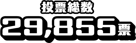 投票総数 29,855票