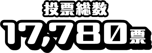 投票総数 17,780票